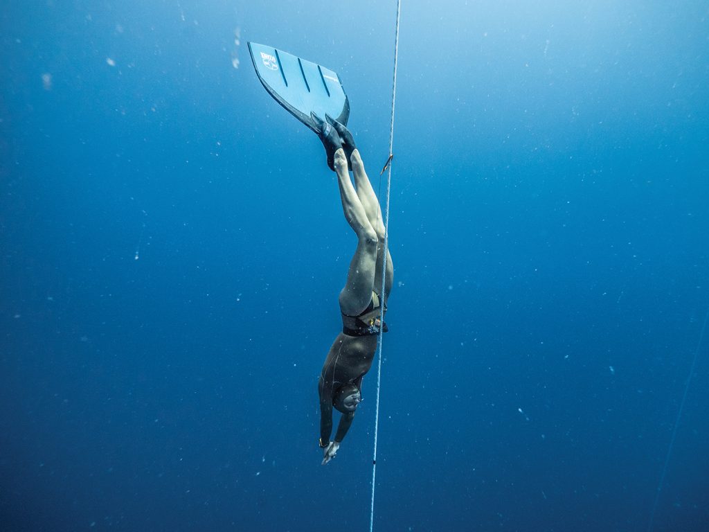 Freediving: A Journey Between Two Breaths With Julia Wheeler - VUE magazine