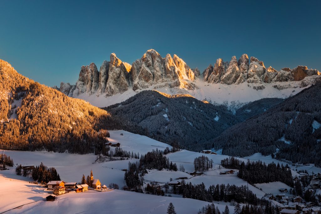 winter in south tyrol