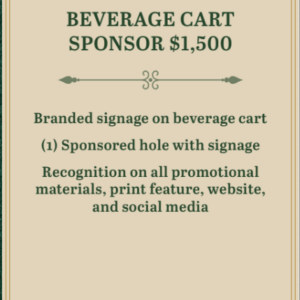 BEVERAGE CART SPONSOR -2025