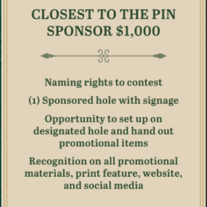 CLOSEST TO THE PIN SPONSOR-2025